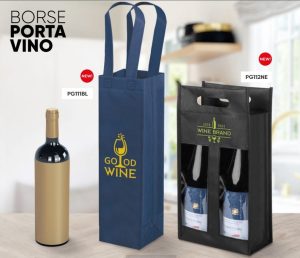 5 Borse porta vino