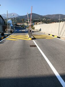 Segnaletica orrizzontale Marina di loano 3