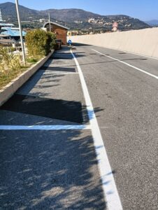 Segnaletica orrizzontale Marina di loano 4
